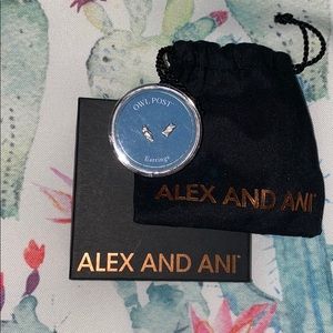 ALEX AND ANI Harry Potter Owl Post Earrings